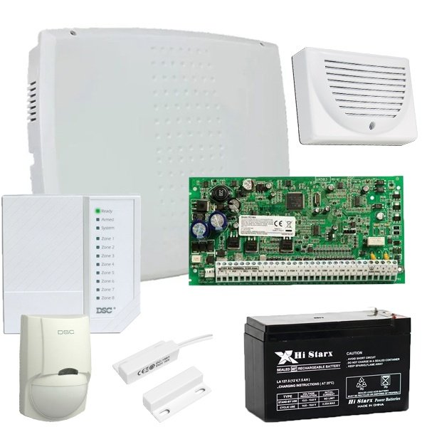 Set de alarma DSC PC1832  con teclado PC1555RKZ
