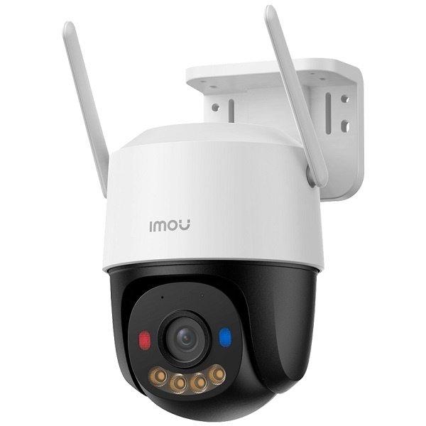 Cámara Domo motorizada disuasiva de exterior 5MP